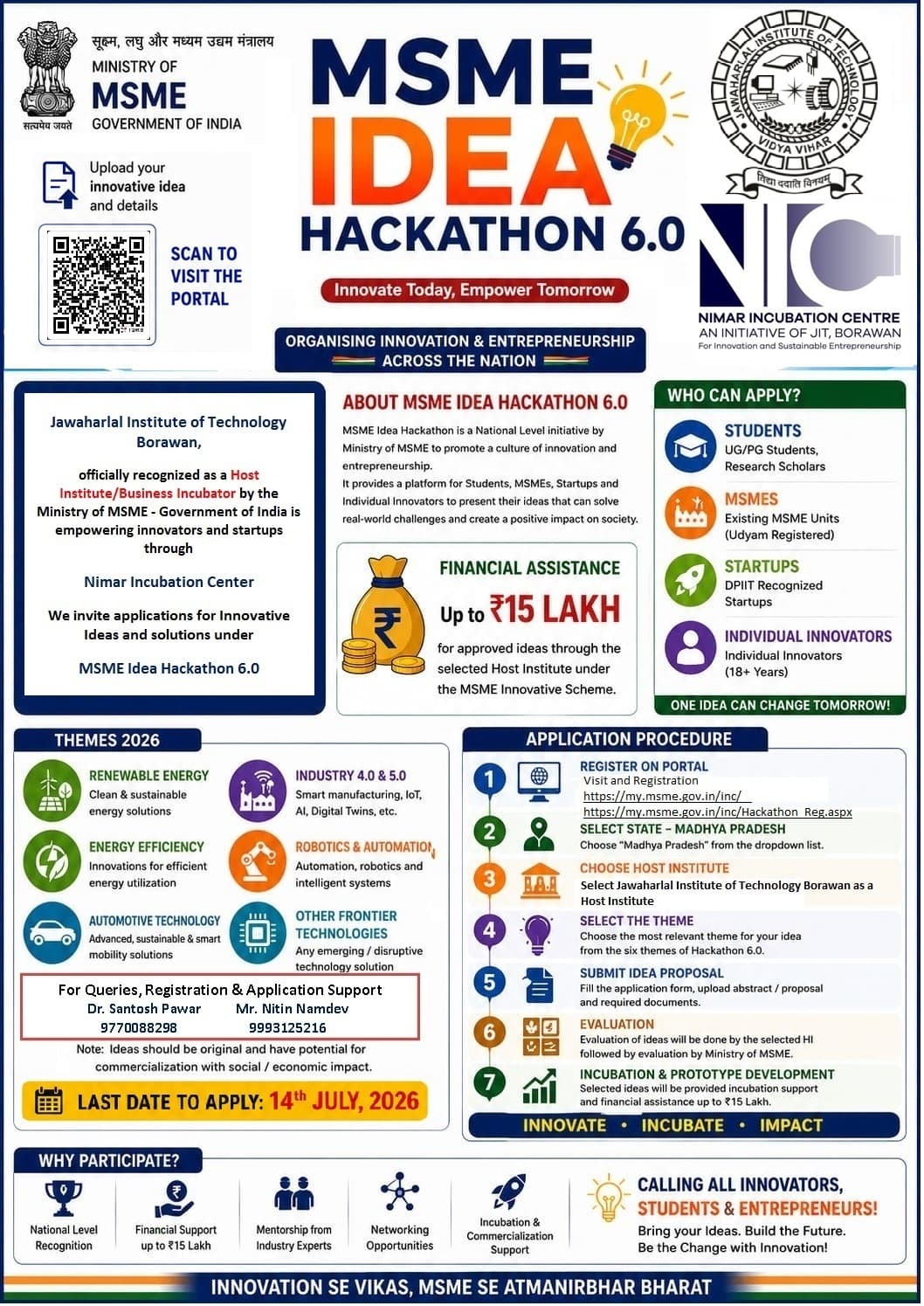 MSME Idea Hackathon 6.0